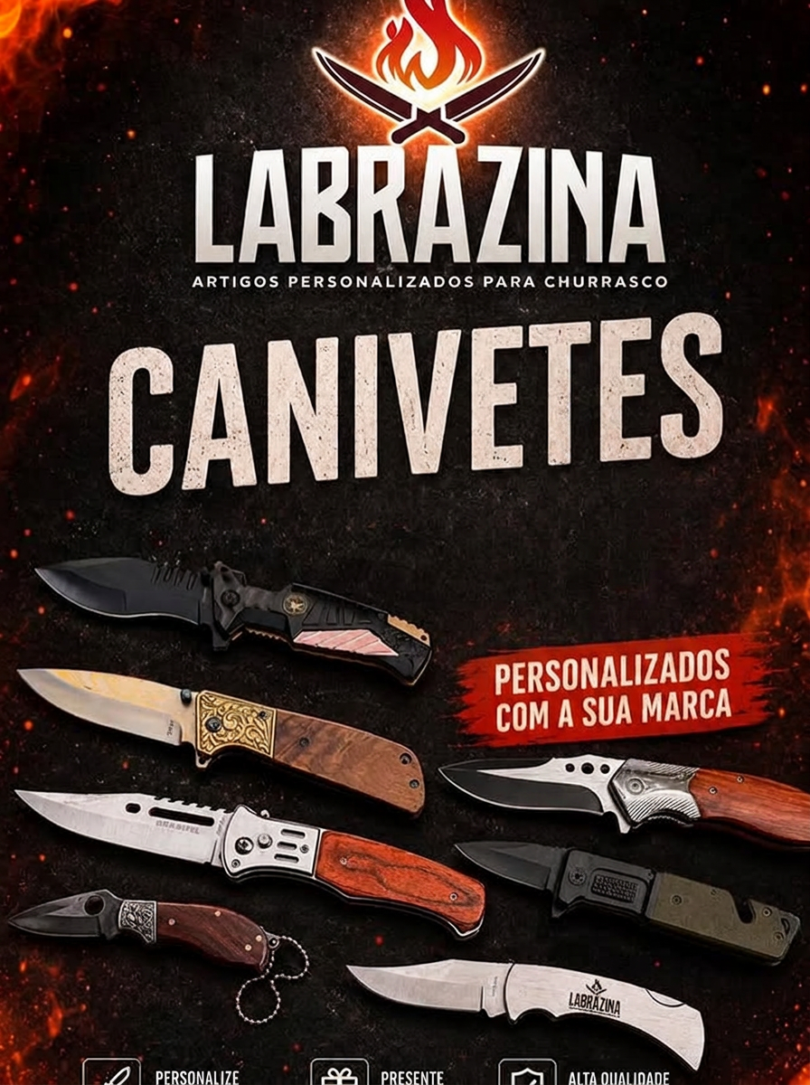 Canivetes personalizados Labrazina